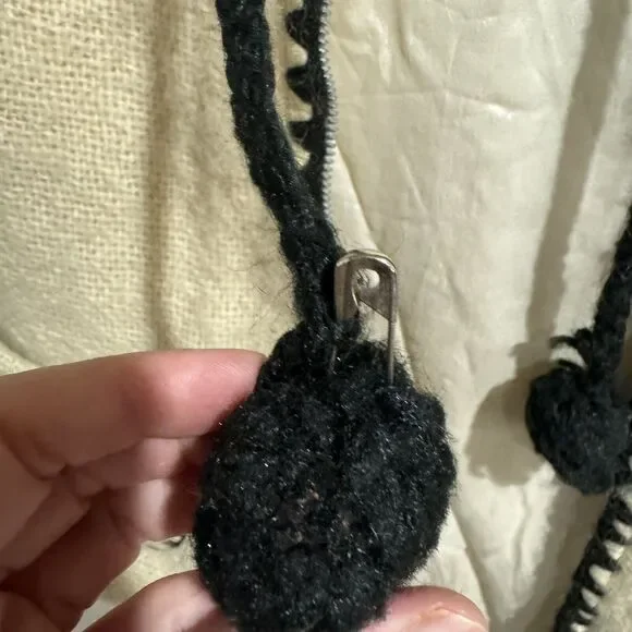 Beautiful Vintage Jacket Made In Greece 70s Bohemian Embroidery Cream Zip Up - Picture 14 of 14